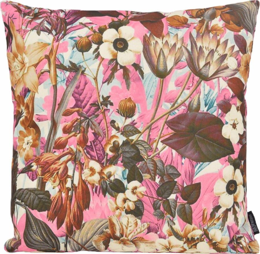 Gek op Kussens! Sierkussen Floral Lexa Outdoor Buiten Collectie 45 x 45 cm Katoen Polyester