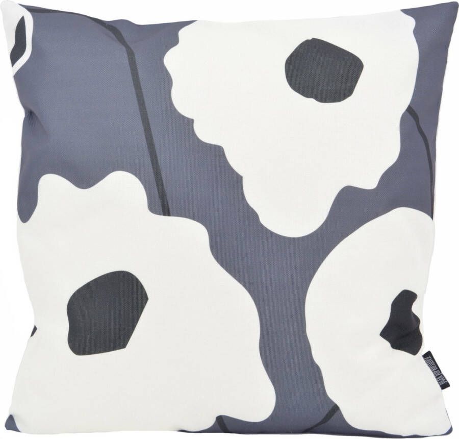 Gek op Kussens! Sierkussen Kenzo Grey Outdoor Buiten Collectie 45 x 45 cm Katoen Polyester