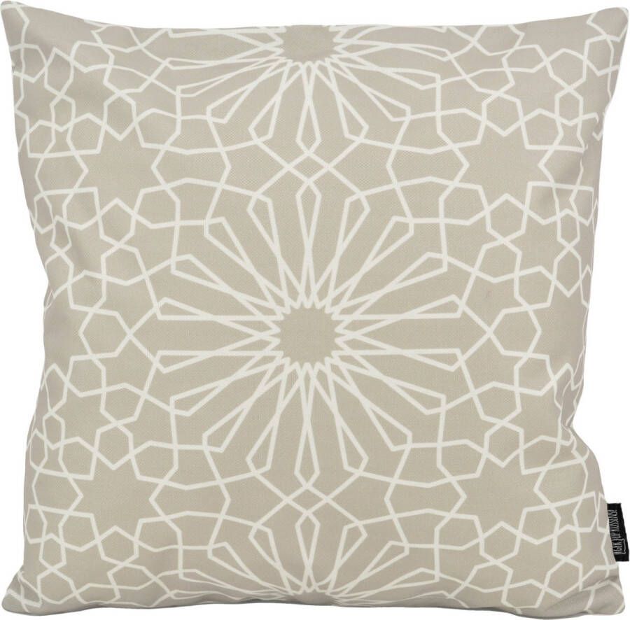 Gek op Kussens! Sierkussen Natural Stars #1 Outdoor Buiten Collectie 45 x 45 cm Katoen Polyester