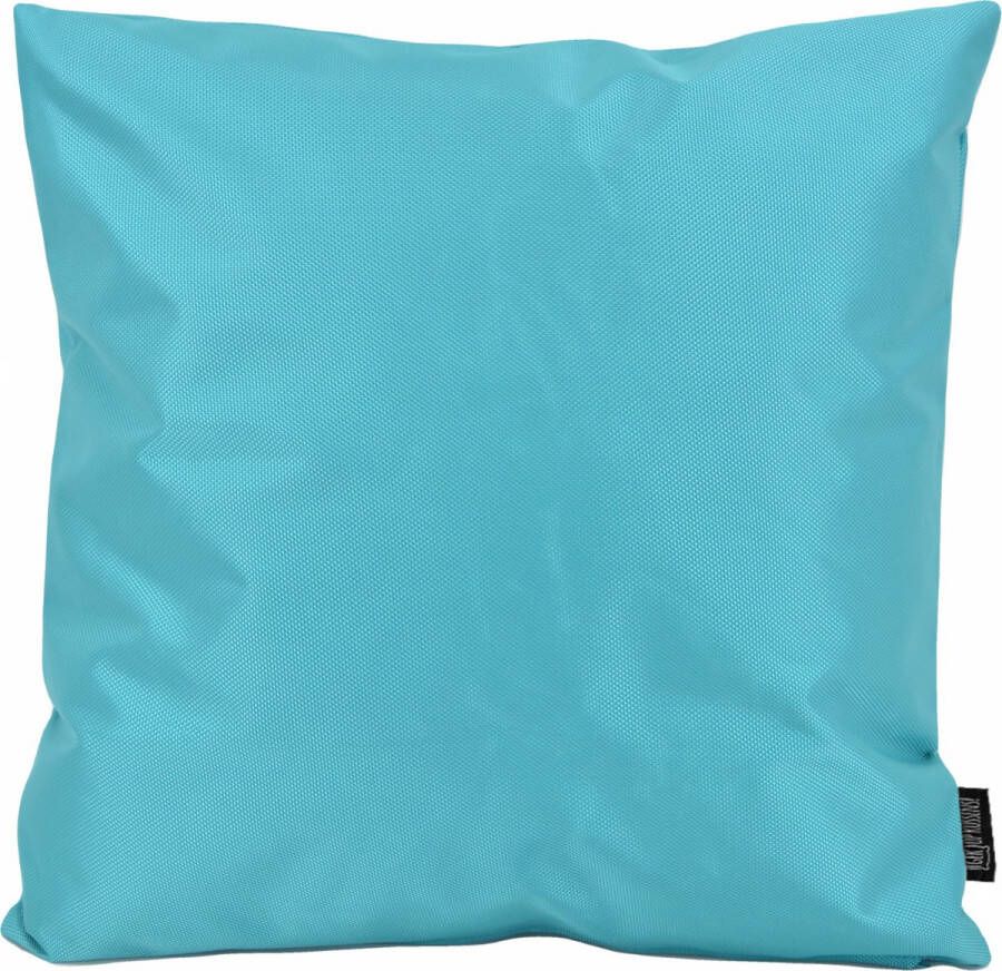 Gek op Kussens! Sierkussen Roan Blauw Outdoor Buiten Collectie 45 x 45 cm Polyester PU