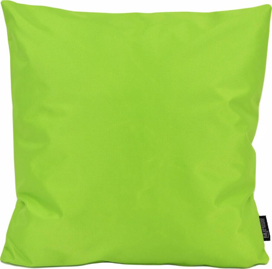 Gek op Kussens! Sierkussen Roan Groen Outdoor Buiten Collectie 45 x 45 cm Polyester PU