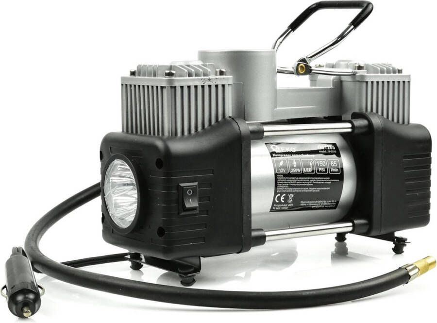 Geko Compressor 12 Volt Compressor 250Watt Lucht compressor