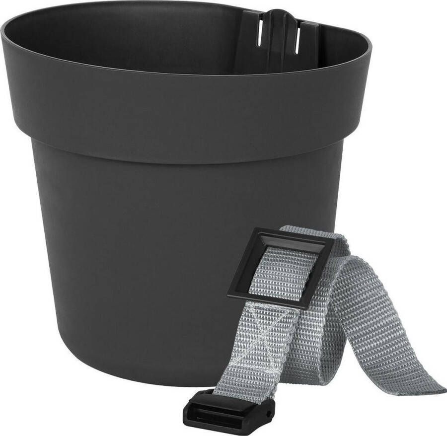 Geli Balkonbak set Conny ø16 cm antraciet