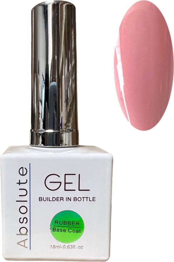 Gellex Absolute Builder in Bottle Rubber Base 18ml Pink Blush #25 Biab nagels