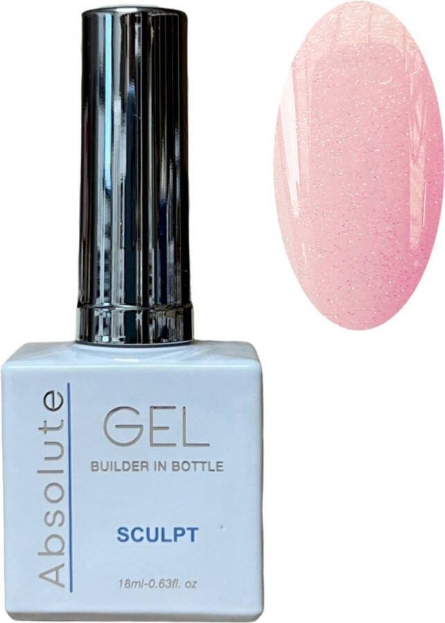 Gellex Builder in a bottle Absolute Gel Sculpt Gel #18(2) Thalia 18ml Gel Nagellak Gellak Builder Gel Nagels Gellak Starterspakket