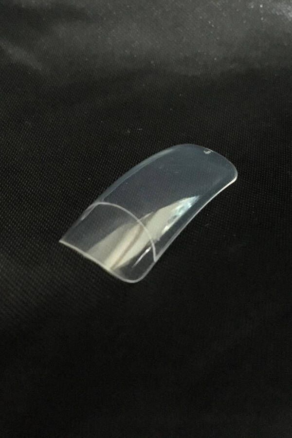 Gellex Super Slim Mid Cover Clear-lang opzetstuk 120 st. kunstnagels acryl gel nagels