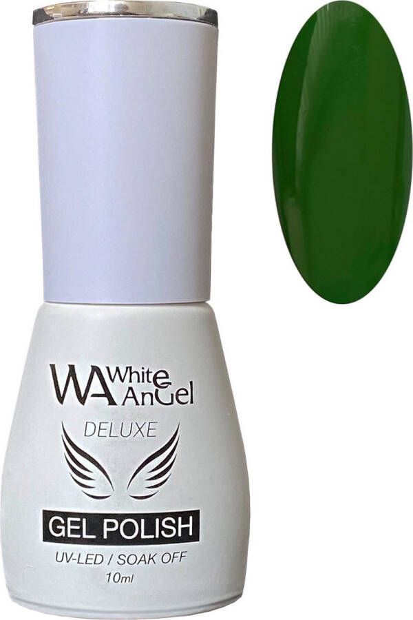 Gellex White Angel Deluxe Gel Polish (1019) Leaf Green 10ml Gellak Gel nagellak Shellac Gel nagels Gel Nails