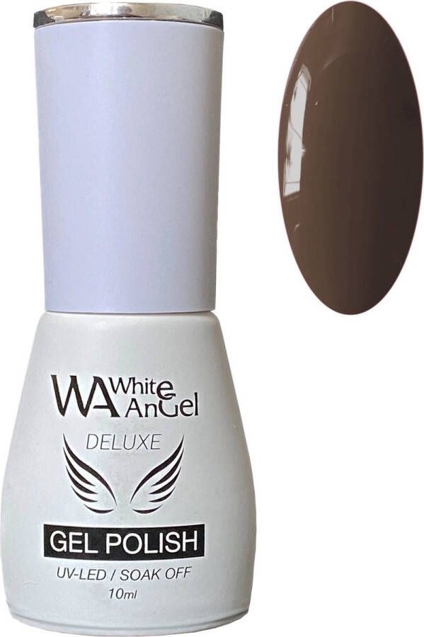 Gellex White Angel Deluxe Gel Polish (268) Dark Brown Grey 10ml Gellak Gel nagellak Shellac Gel nagels Gel Nails