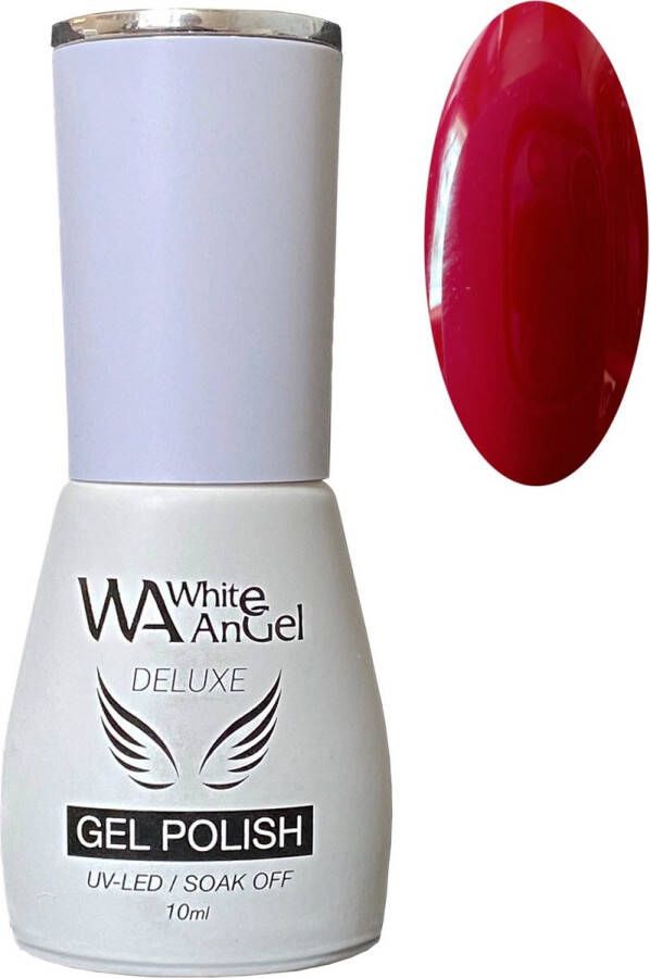 Gellex White Angel Deluxe Gel Polish (88-1) Red Passion 10ml Gellak Gel nagellak Shellac Gel nagels Gel Nails