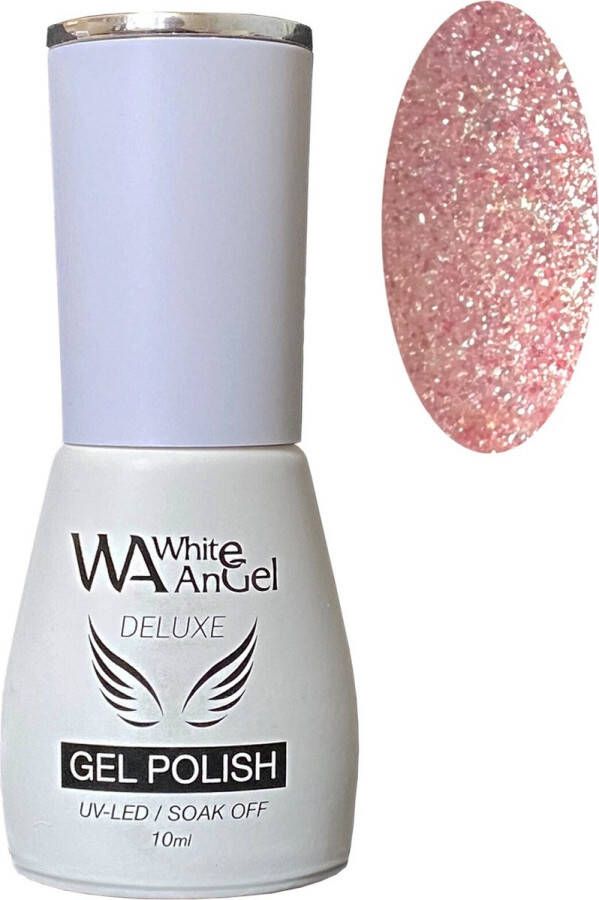 Gellex White Angel Deluxe Gel Polish (99) Grand Pink 10ml Gellak Gel nagellak Shellac Gel nagels Gel Nails