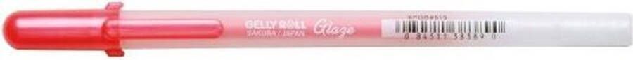 Gelly roll Gelpen glaze red 12 stuk