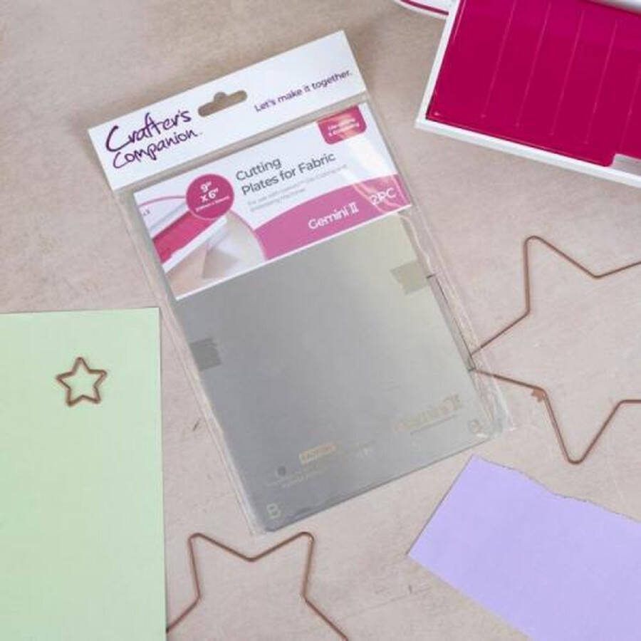 Gemini II Accessoires Metalen snijplaat A5 Textiel