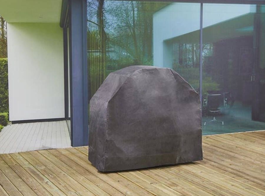 Perel Premium Beschermhoes Voor Barbecue Perfecte Pasvorm 110x135x65cm Grijs