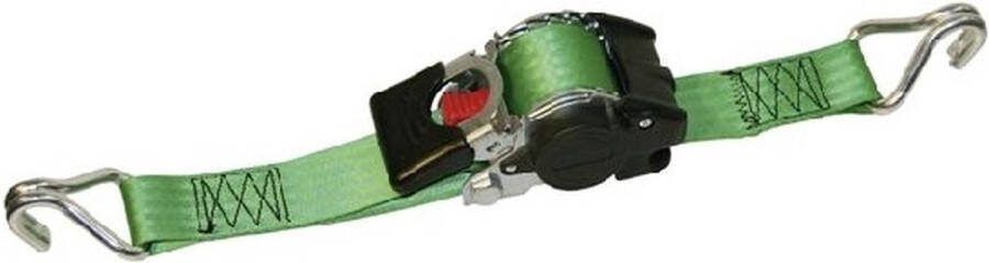 Generic Spanband met Automatische Intreksysteem 3.00M 50mm Groen