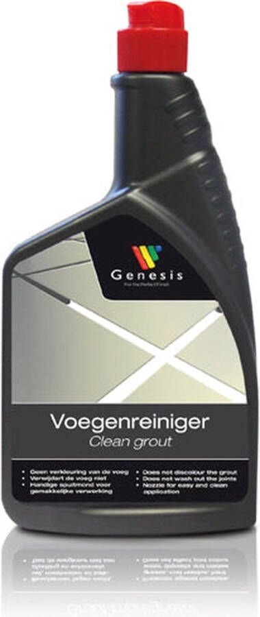 Genesis Voegenreiniger 0 5 L Herstelt kleur Voor wandtegels en vloertegels Voeg reiniger Schimmel verwijderaar