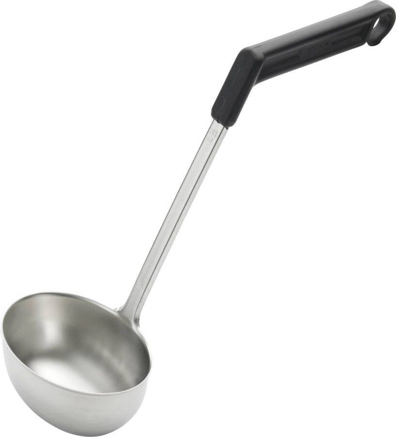 Gense Ergonova Soeplepel 28 cl Staal Zwart
