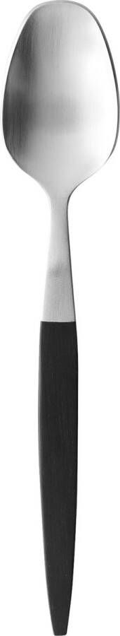 Gense Focus de Luxe Dessertlepel 16 8 cm Zwart Mat staal