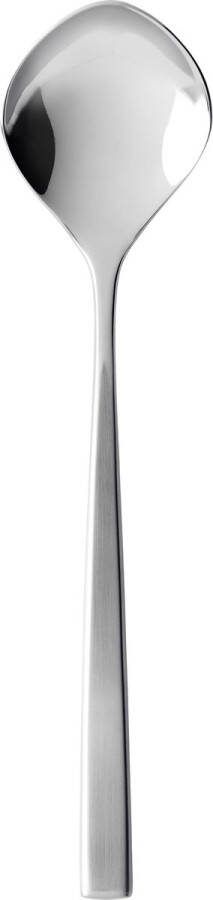 Gense Fuga Dessertlepel 17 cm Mat glanzend staal