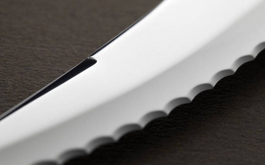 Gense Old Farmer Micarta Steakmes XL 23 5 cm 2 stuks Black Steel