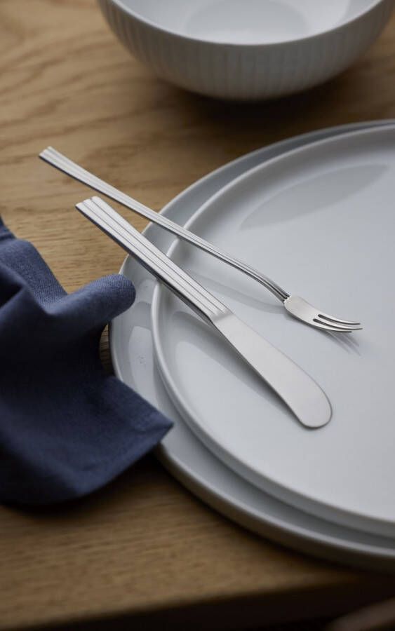 Gense Thebe Botermes 16 cm Mat staal