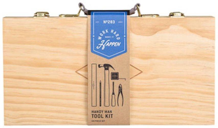 Gentlemen's Hardware Houten Gereedschapskoffer