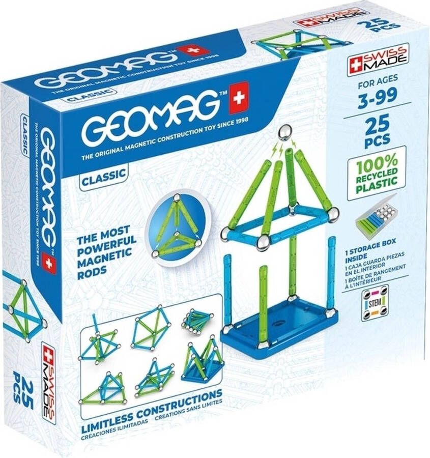 Geomag constructieset Classic Green Line junior 25-delig