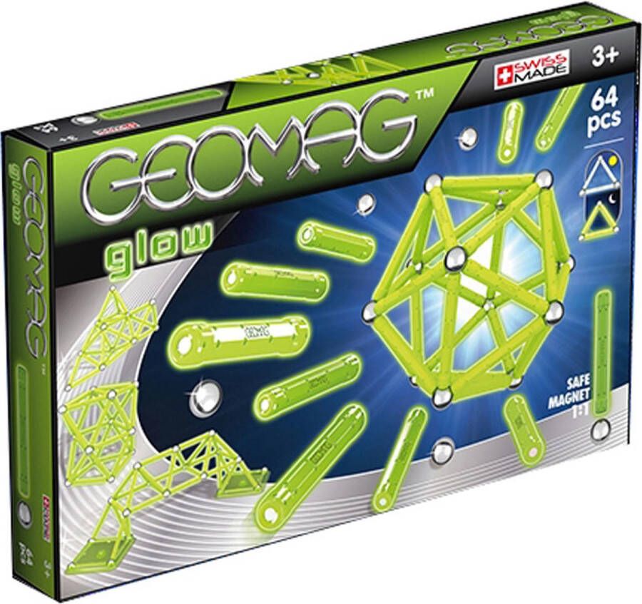 Geomag Color Glow 64-delig