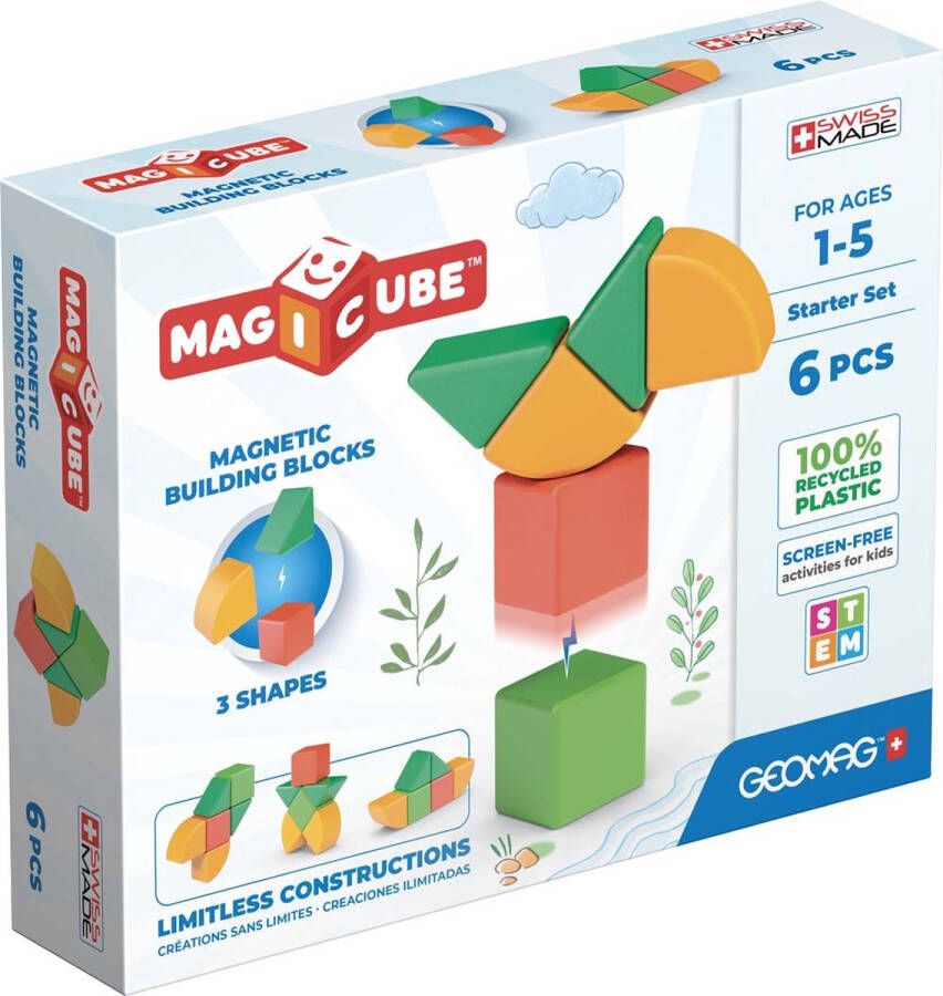 Geomag MagiCube Starter Set 6 pcs