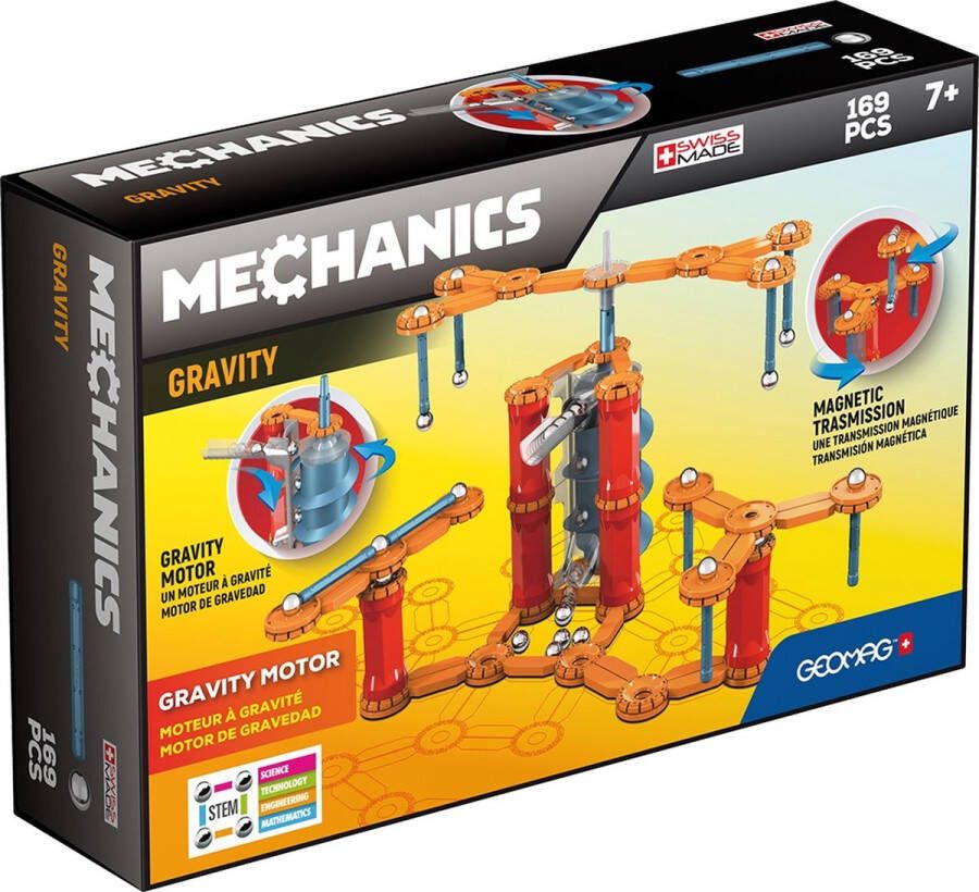 Geomag Mechanics Magnetics Grafity Motor 169-delig