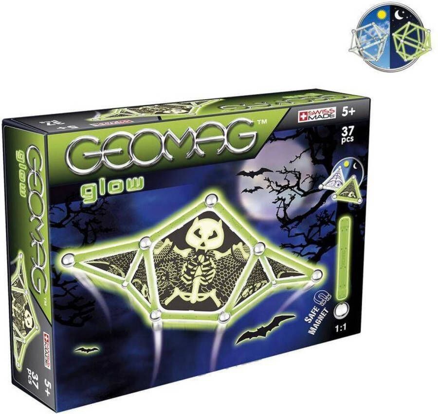Geomag G331 Magnetic Construction Game Glow 37-Delig