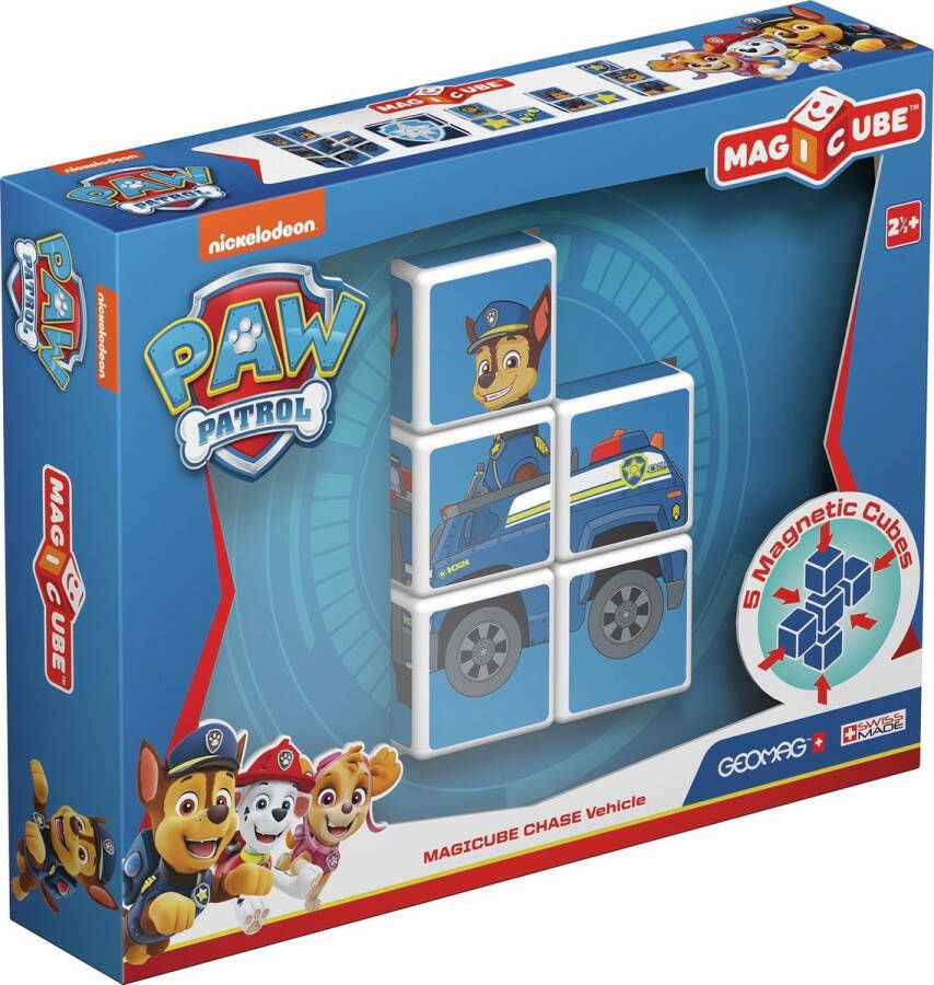Coolsound Superstore MAGICUBE Paw Patrol Chase Vehicle (5 Cubes) Willekeurig model
