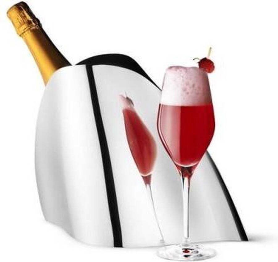 Georg Jensen champagnekoeler Cocktail hoogglans rvs