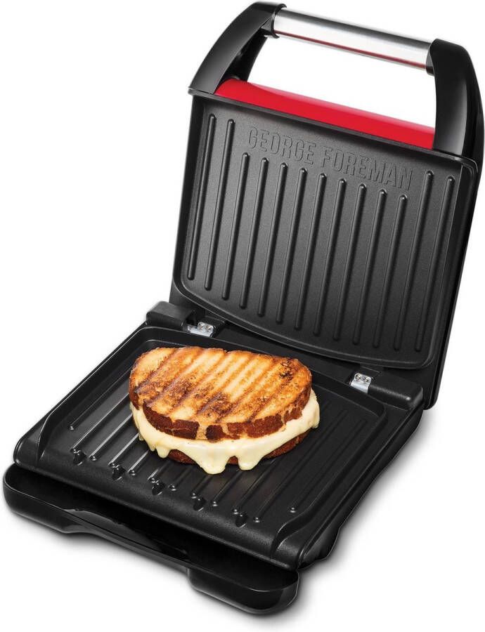 George Foreman 25030-56 Steel Grill Compact Contactgrill
