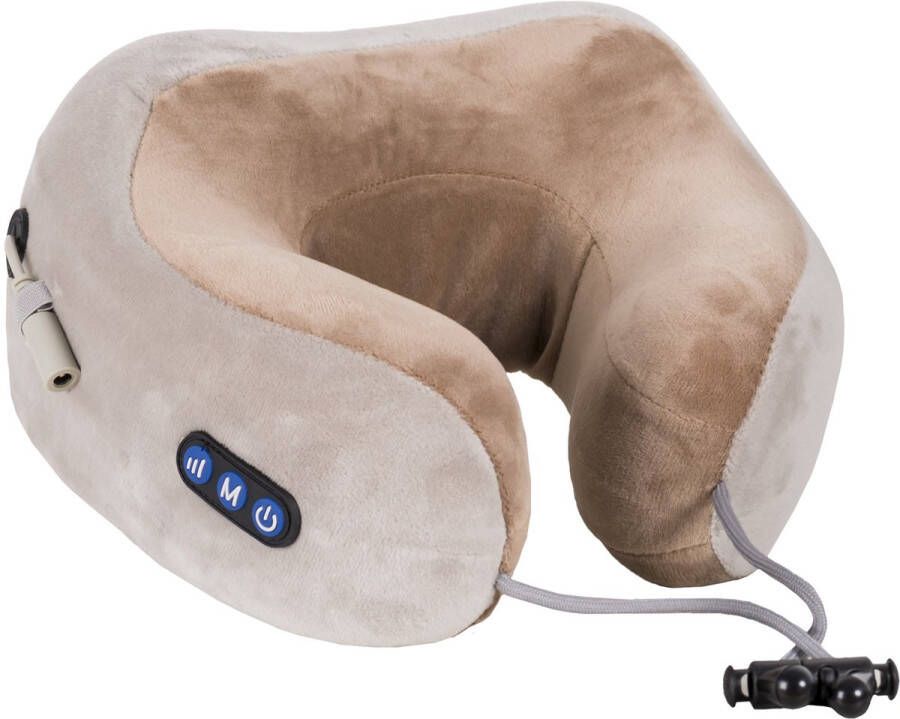 Massagekussen Shiatsu Nekmassage Apparaat Nekkussen Rolkussen Reiskussen Nekrol Oplaadbaar