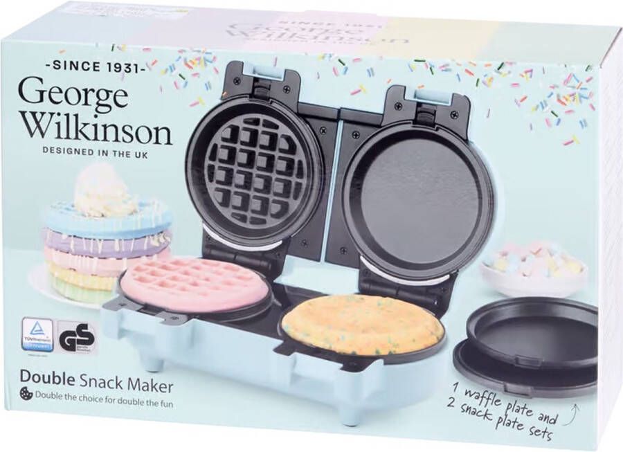 George Wilkinson Wafelijzer wafelmaker 2 platen
