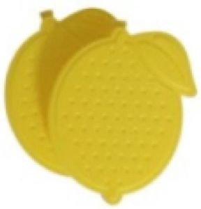 Gerim 2x stuks ijsblokjes citroen herbruikbaar Plastic ijsblokjes Verkoeling artikelen Gekoelde drankjes maken