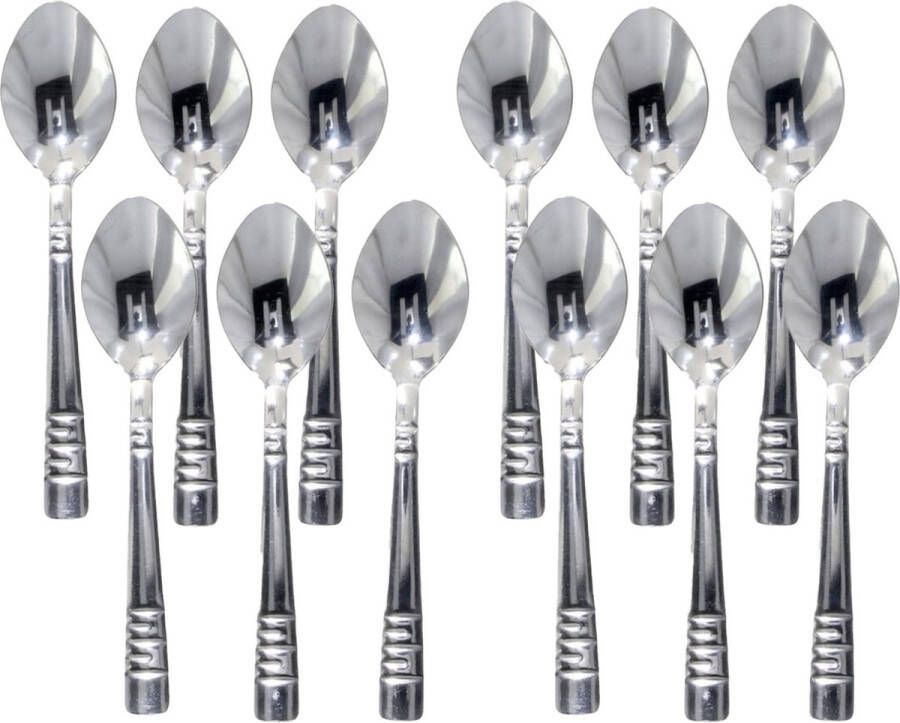 Gerimport Gerim Koffielepels theelepels 21x RVS 14 cm