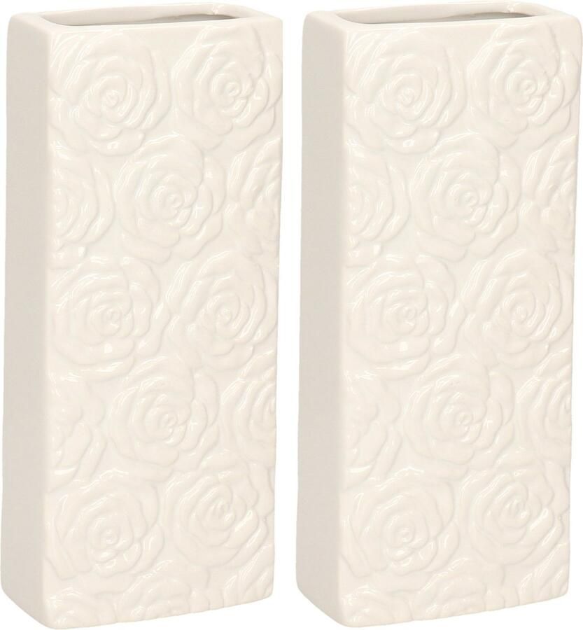 Gerimport Waterverdamper 4x wit keramiek 400 ml radiatorbak luchtbevochtiger 7 4 x 17 7 cm