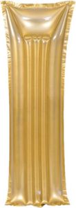Shoppartners Opblaasbare Zwembad Luchtbed Matras Goud Van 183 X 69 Cm Luchtbed (Zwembad)