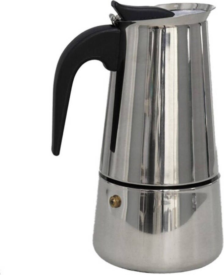 Gerimport Percolator espressomaker 2 kopjes 170 ml 14x11 cm Percolators