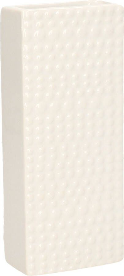 Gerimport Waterverdamper creme wit keramiek 400 ml radiatorbak luchtbevochtiger 7 4 x 17 7 cm