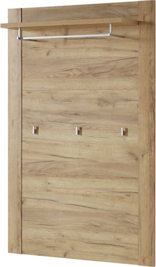 Germania Kapstokpaneel Castera 95.45x29.9x153 cm Navarra eikenkleurig