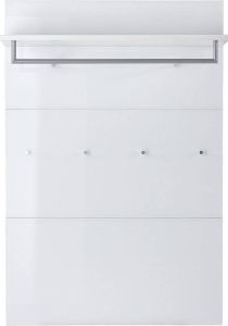 Germania Kapstokpaneel Scalea L97 x B30 x H144 cm Hoogglans Wit