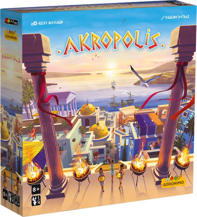 Geronimo Games Akropolis Familiespel Behendigheidsspel 2-4 spelers Vanaf 8 jaar
