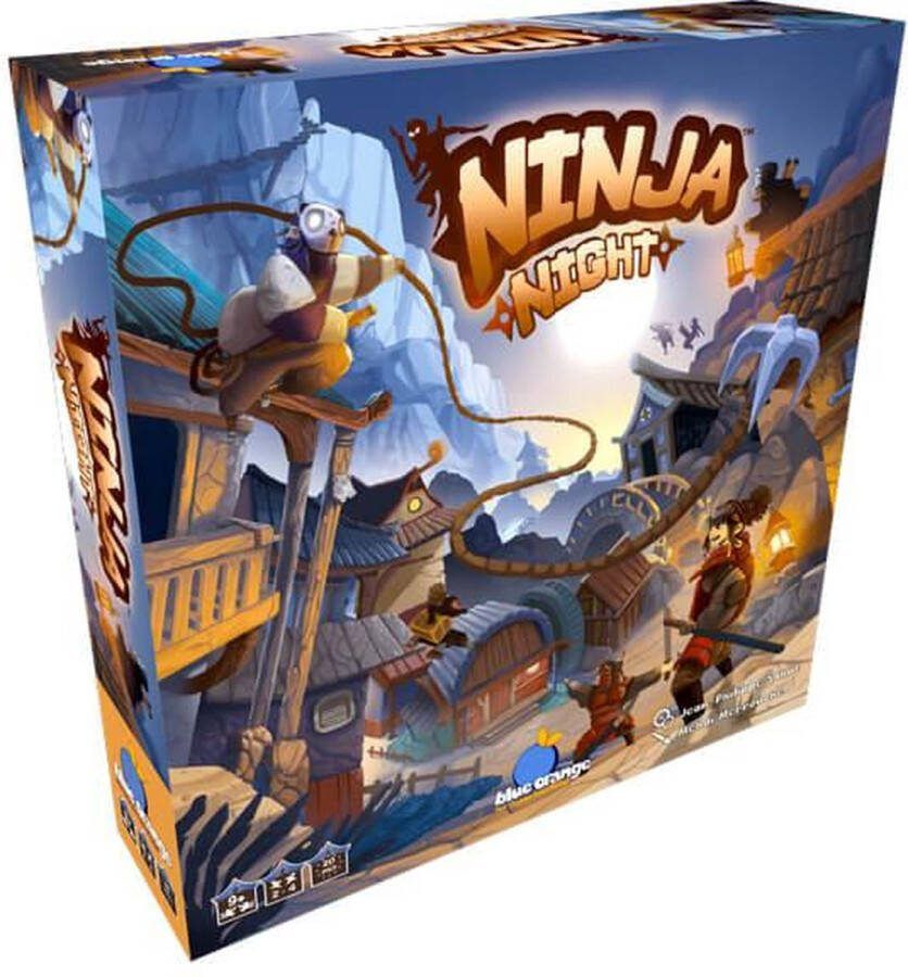 Geronimo Games Blue Orange Games Ninja Night Behendigheidspel 2-4 Spelers Geschikt vanaf 8 Jaar