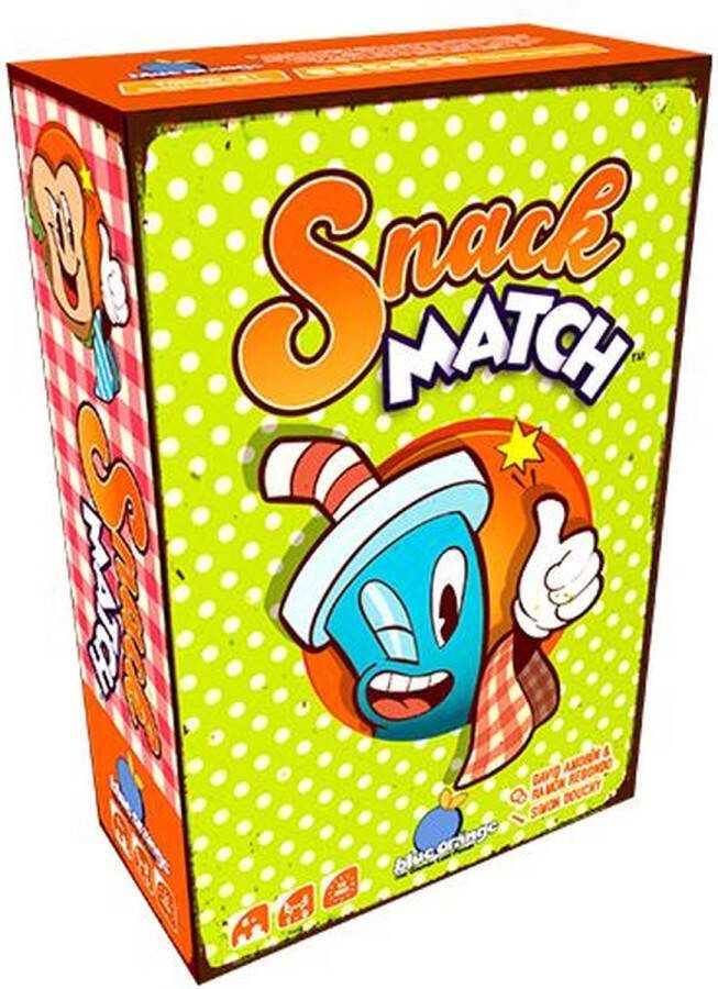 Geronimo Games Blue Orange Games Snack Match Kaartspel 1-9 Spelers Geschikt vanaf 8 Jaar