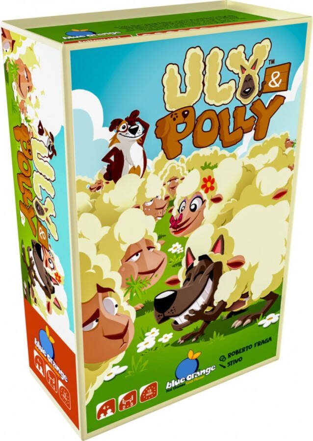 Geronimo Games Blue Orange Games Uly & Polly Behendigheidsspel 2-5 Spelers Geschikt vanaf 4 Jaar
