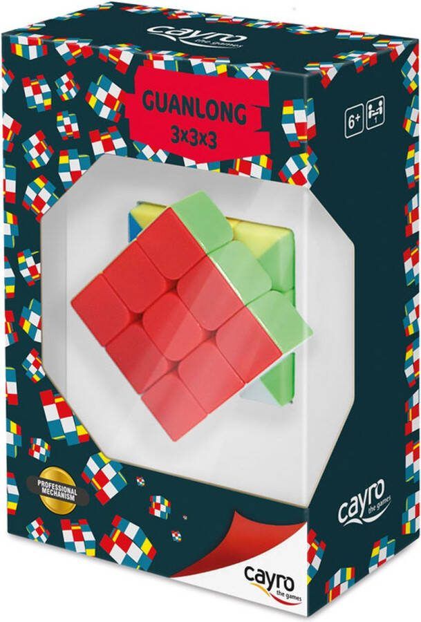 Geronimo Games Cayro Kubus 3x3x3 Puzzelspel Denkspel Geschikt vanaf 6 Jaar