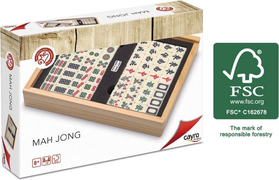 Geronimo Games Cayro Mah Jong Behendigheidsspel 2 Spelers Geschikt vanaf 8 Jaar