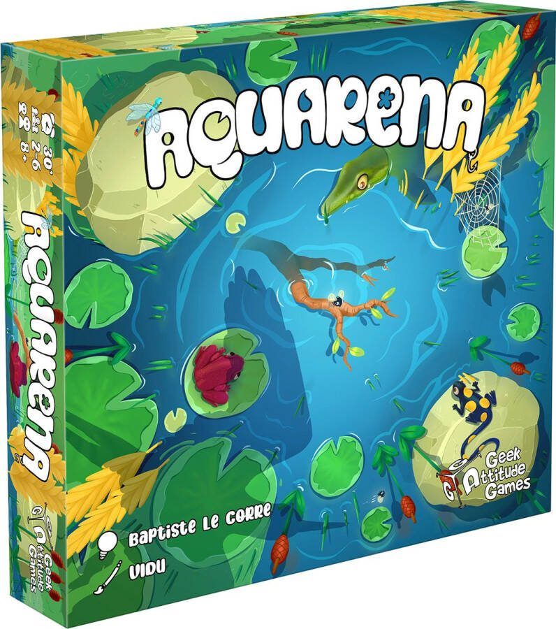 Geronimo Games Geek Attitude Games Aquarena Behendigheidsspel 2-6 Spelers Geschikt Vanaf 8 Jaar